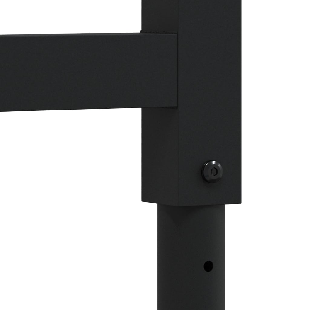 Radni stol 80x60x(73-99,5) cm masivno drvo bagrema pravokutni