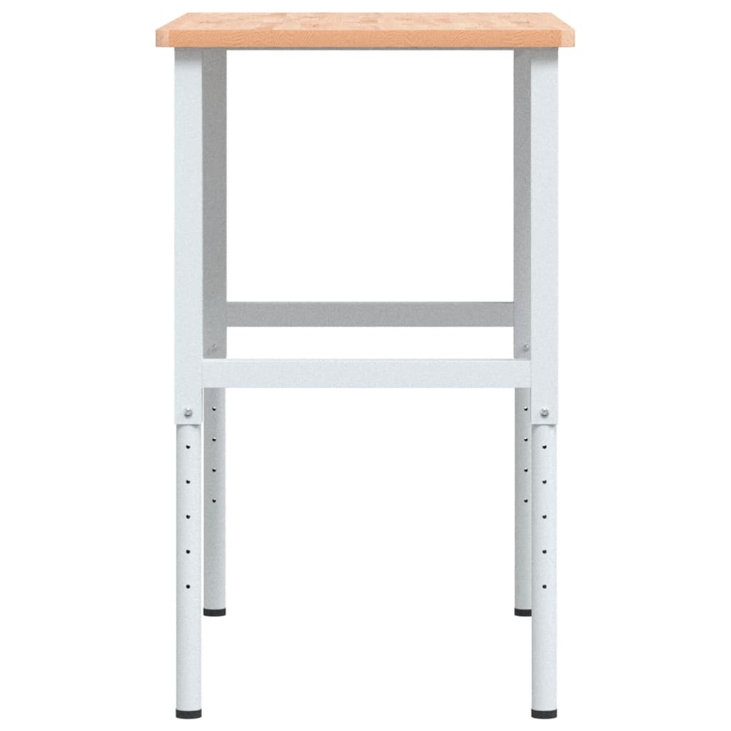 Radni stol 100x60x(71,5-98) cm od masivne bukovine pravokutni