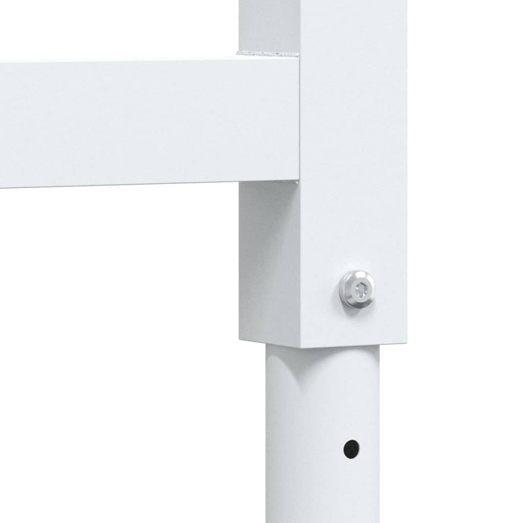 Radni stol 80x60x(73-99,5) cm masivno drvo bagrema pravokutni