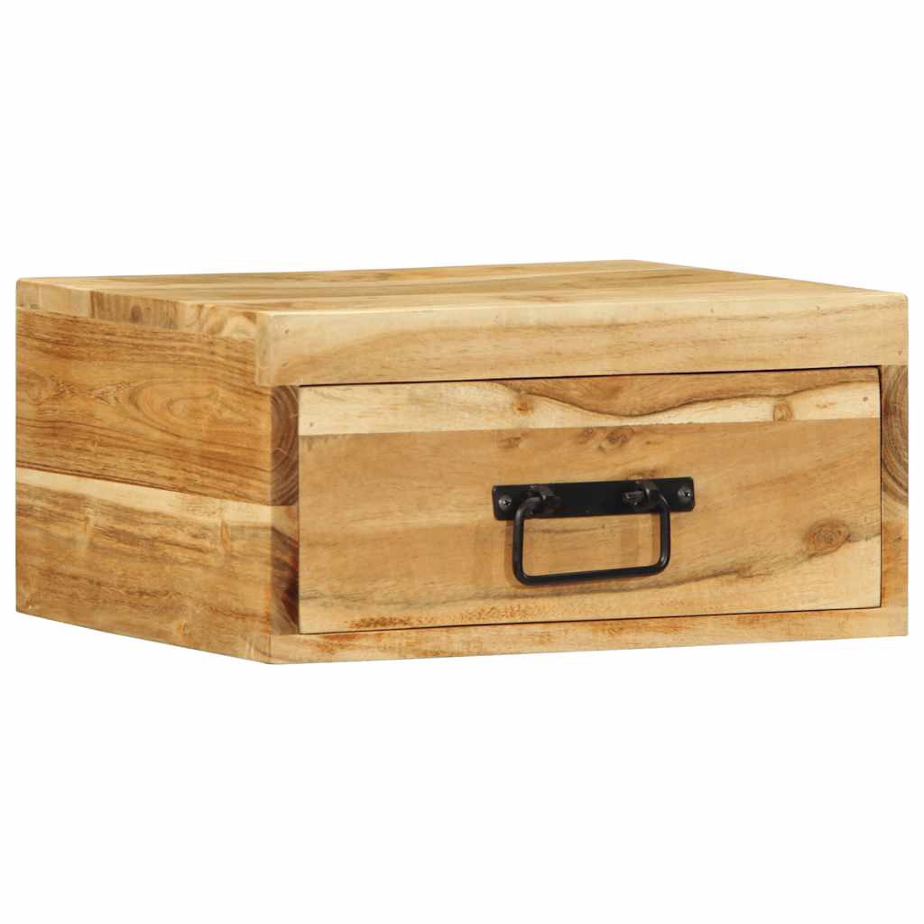 Zidni noćni ormarići 2 kom Puno drvo bagrem