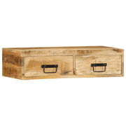 Zidni TV ormarić 80x30x19 cm Puno grubo drvo Mango