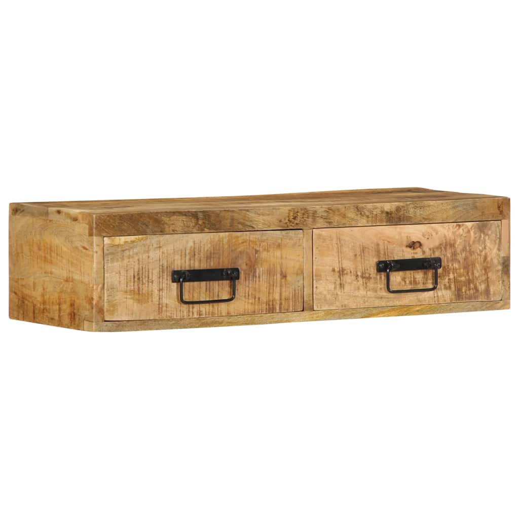Zidni TV ormarić 80x30x19 cm Puno grubo drvo Mango