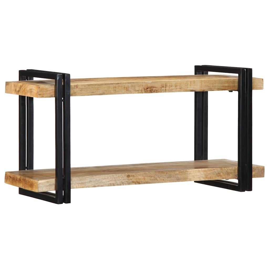 Zidna polica 90x33x45 cm Puno grubo drvo Mango