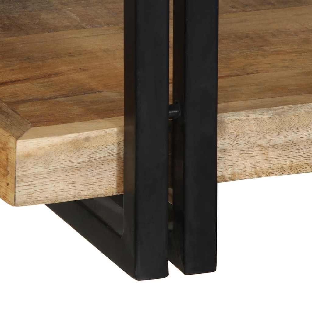 Zidna polica 90x33x45 cm Puno grubo drvo Mango