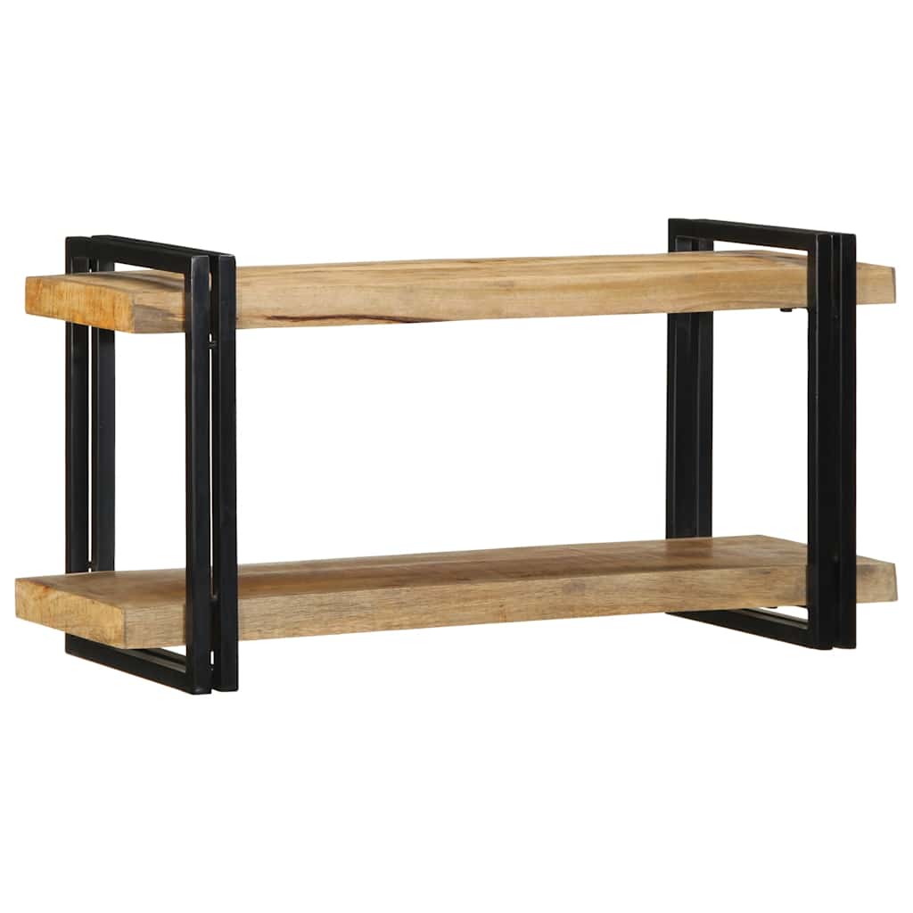 Zidna polica 90x33x45 cm Puno grubo drvo Mango