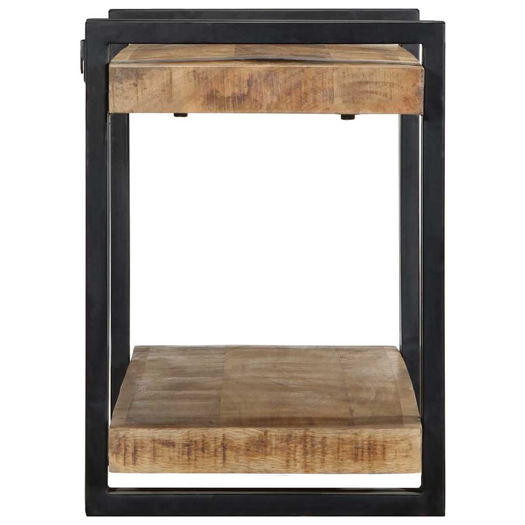 Zidna polica 90x33x45 cm Puno grubo drvo Mango
