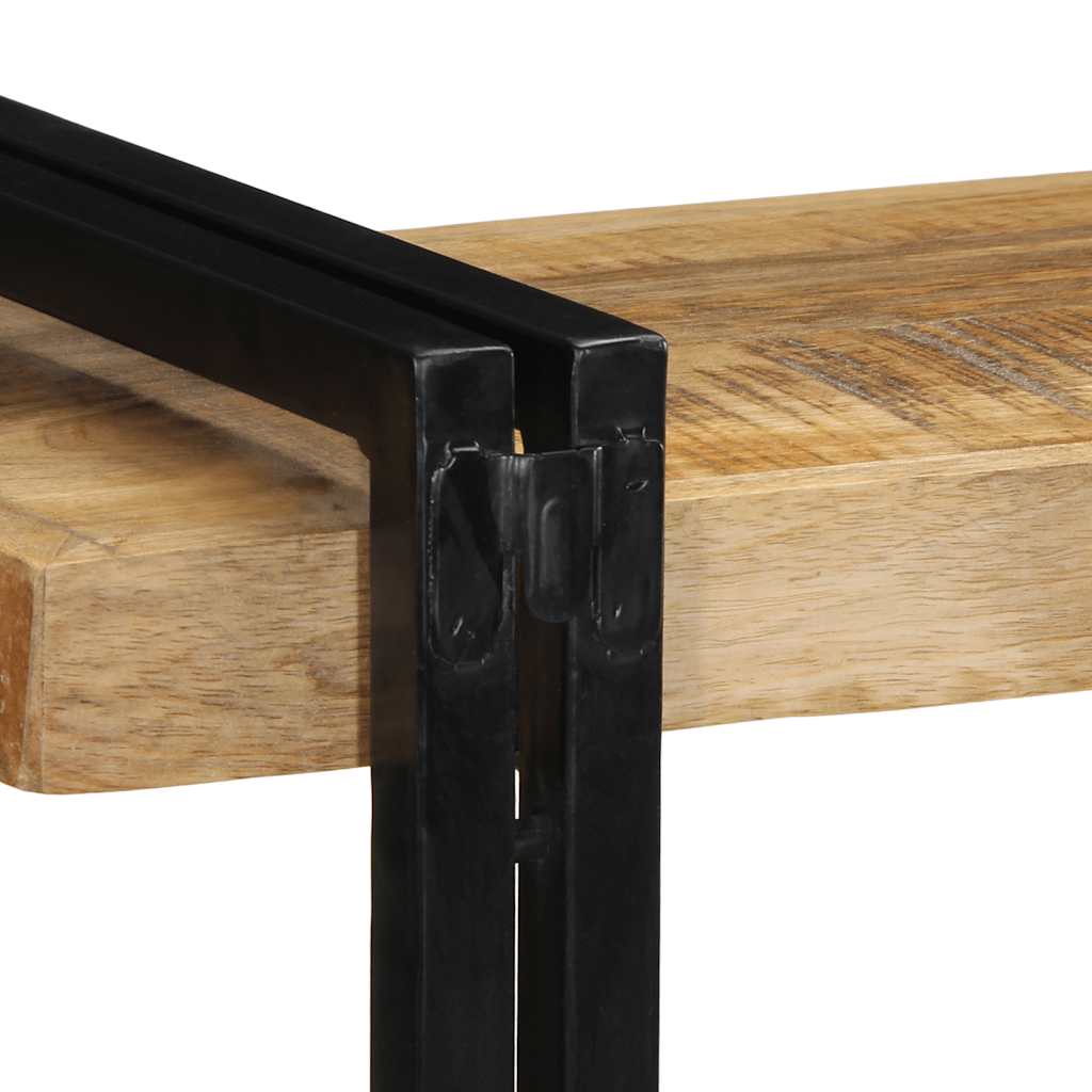 Zidna polica 90x33x45 cm Puno grubo drvo Mango