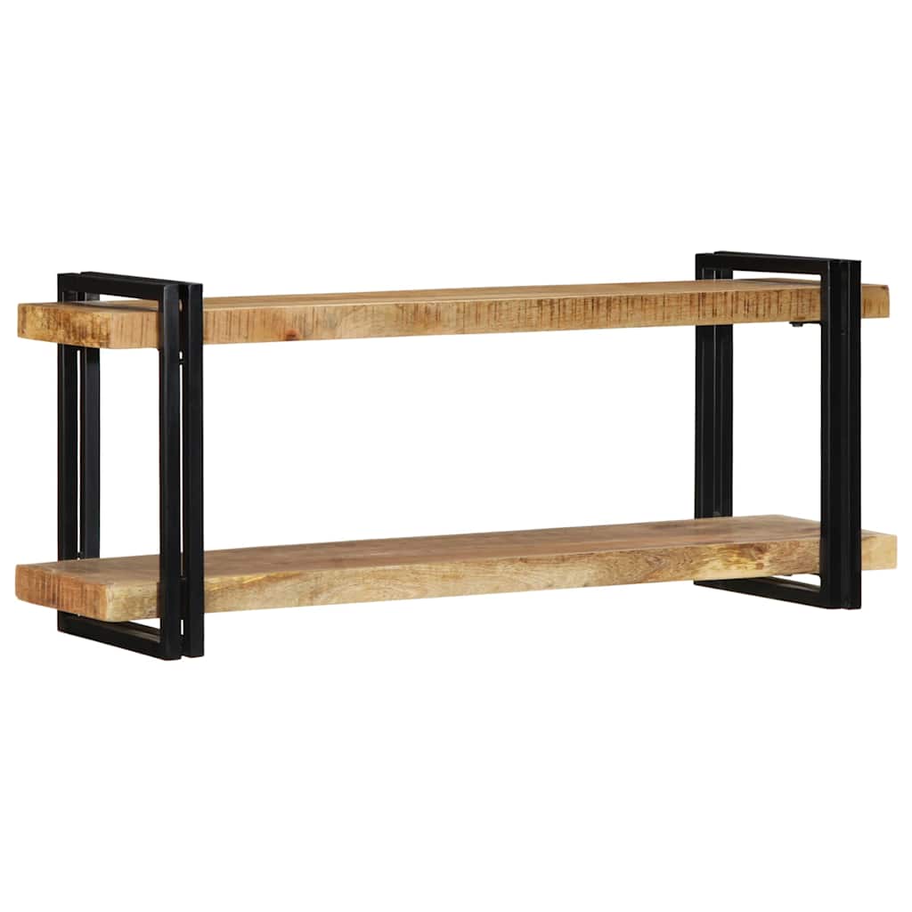 Zidna polica 110x33x45 cm Puno grubo drvo Mango