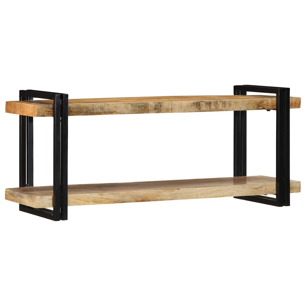 Zidna polica 110x33x45 cm Puno grubo drvo Mango