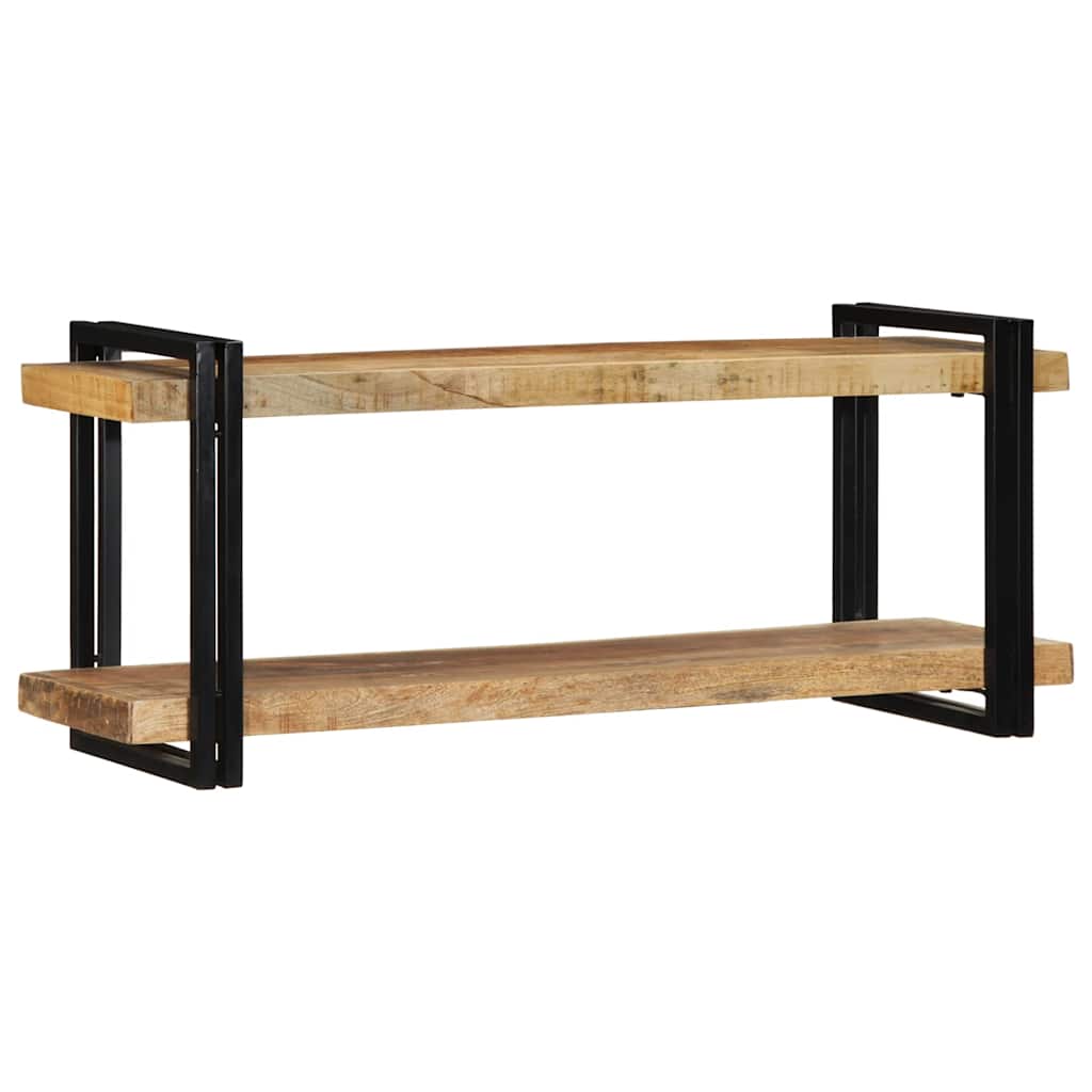 Zidna polica 110x33x45 cm Puno grubo drvo Mango