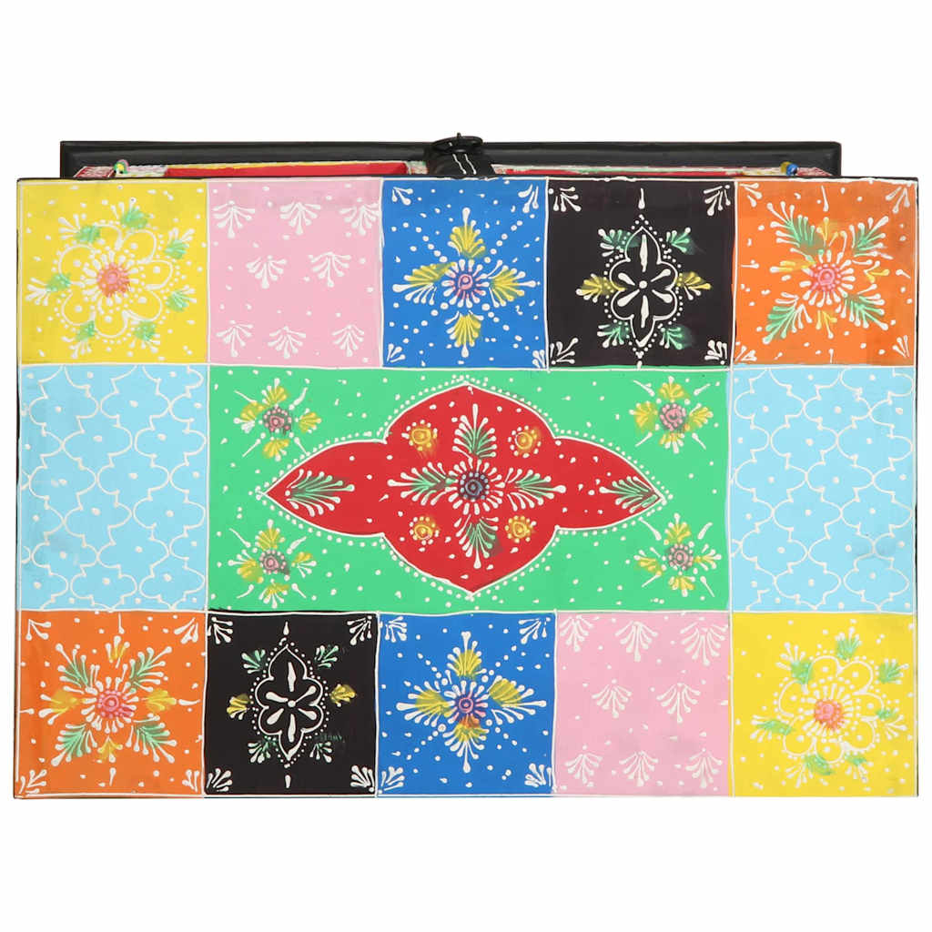 Konzolna stolica s policom s pohranom Šareni 50 x 30 x 70 cm