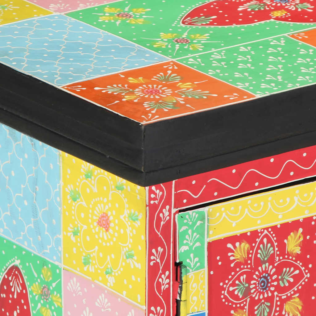 TV ormar Šareni 100 x 35 x 50 cm Čvrsto drvo manga