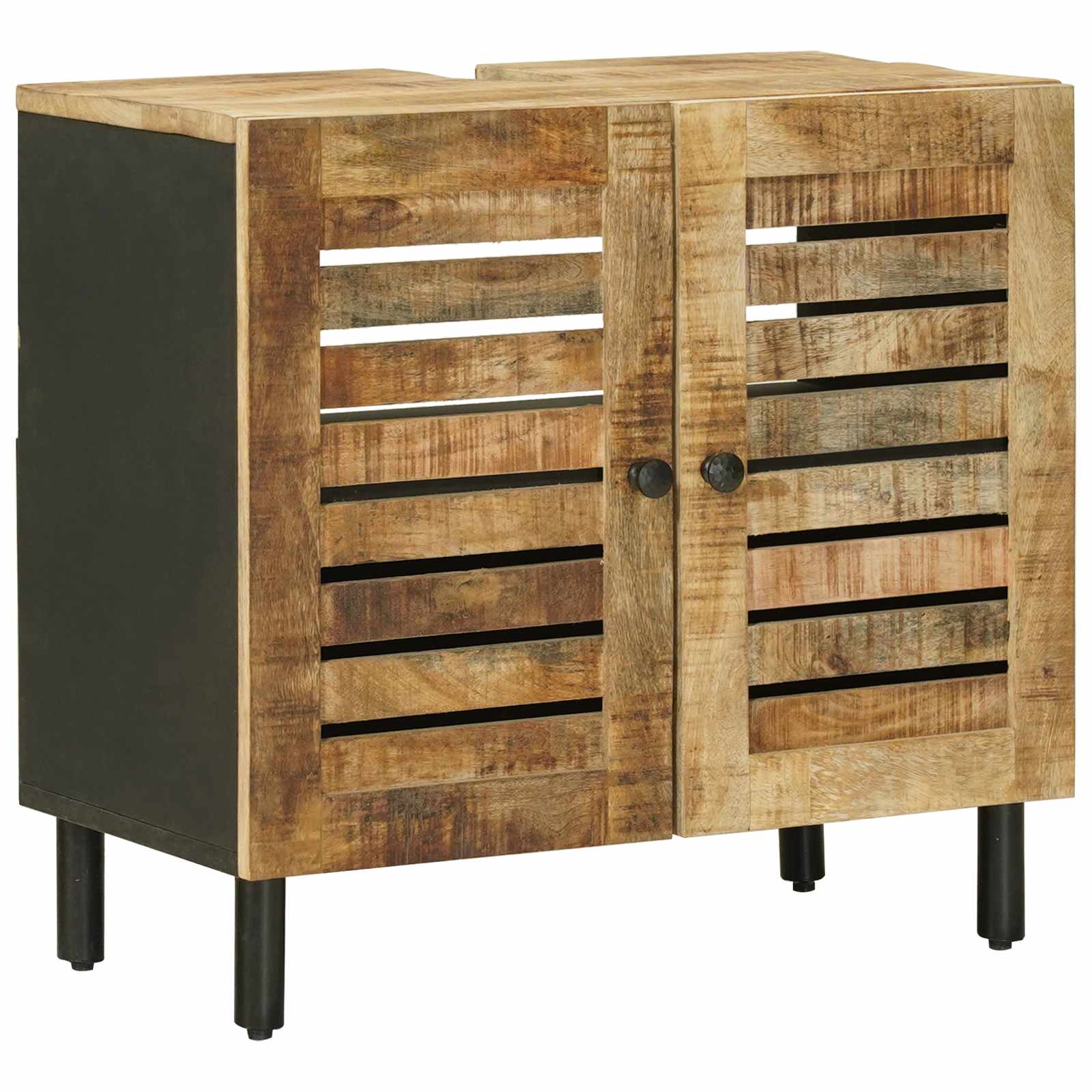 Set ormarića za kupaonicu 4 kom. Prirodna 38 x 33 x 160 cm