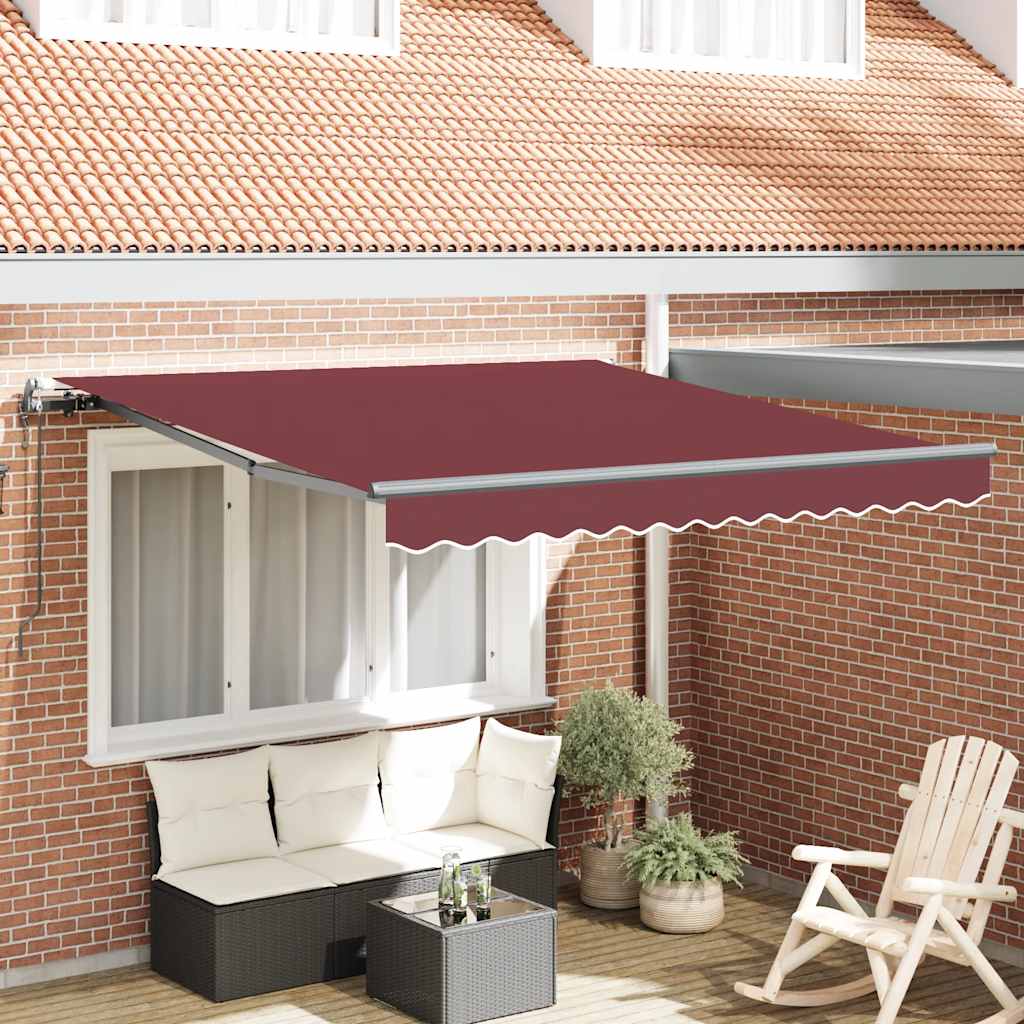 Tenda na automatsko uvlačenje bordo 300 x 250 cm
