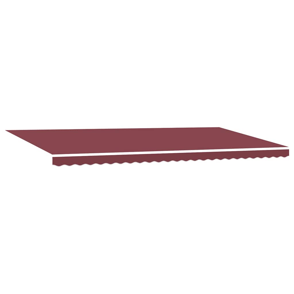 Tenda na automatsko uvlačenje s LED svjetlima bordo 600x3500 cm