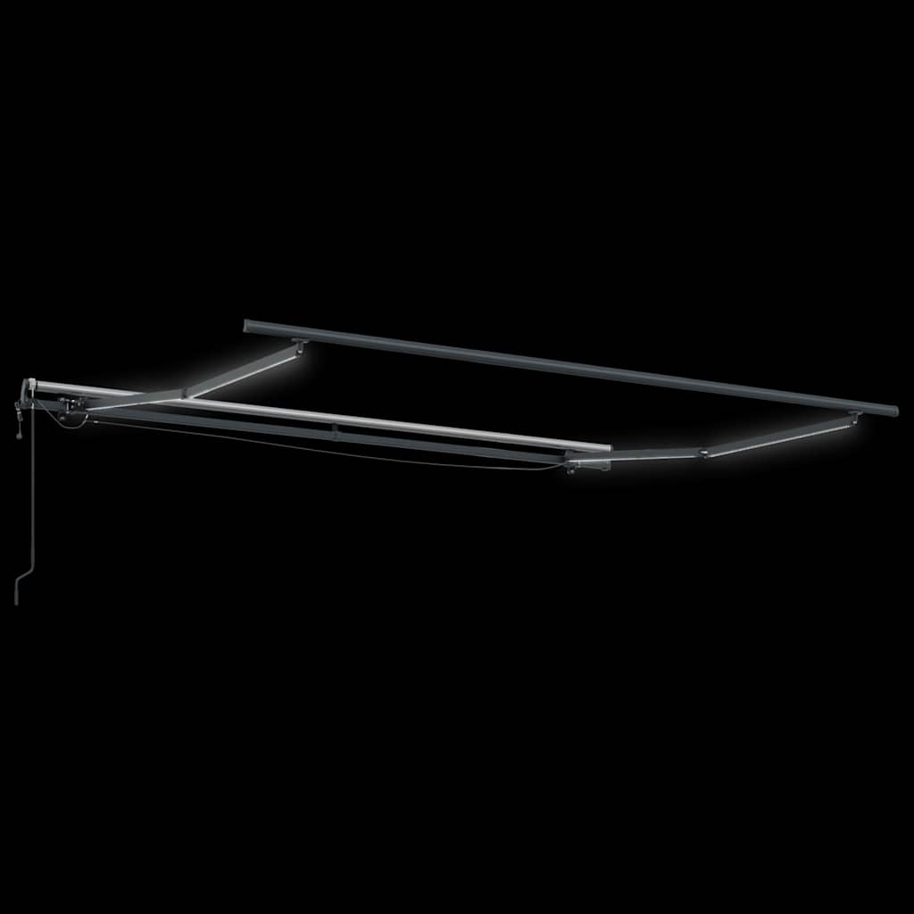 Tenda na automatsko uvlačenje LED antracit i bijela 300x250 cm