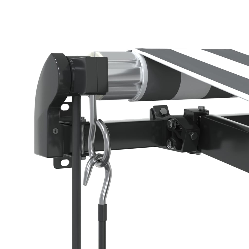 Tenda na automatsko uvlačenje LED antracit i bijela 350x250 cm