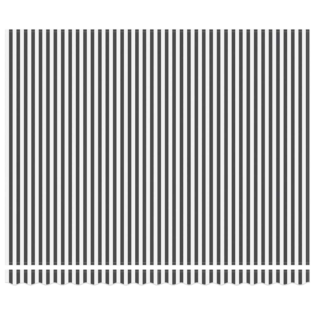 Tenda na automatsko uvlačenje LED antracit i bijela 400x300 cm