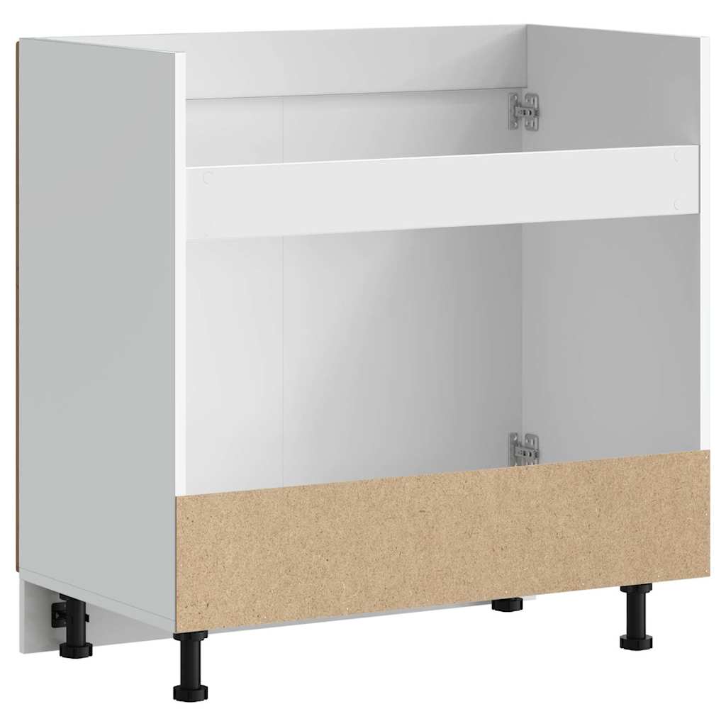 Donji ormarić za sudoper Kalmar boja drva 80x46x81,5 cm drveni