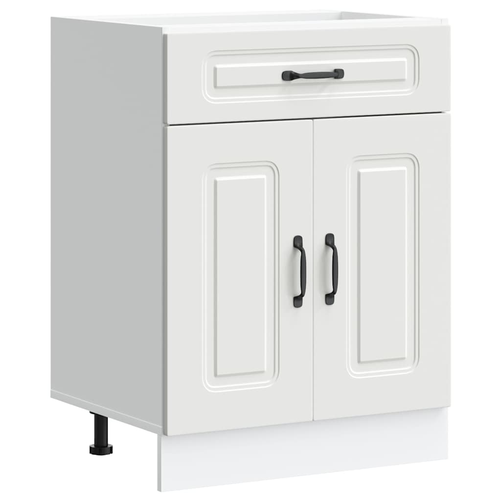 Donji kuhinjski ormarić Kalmar bijeli konstruirano drvo