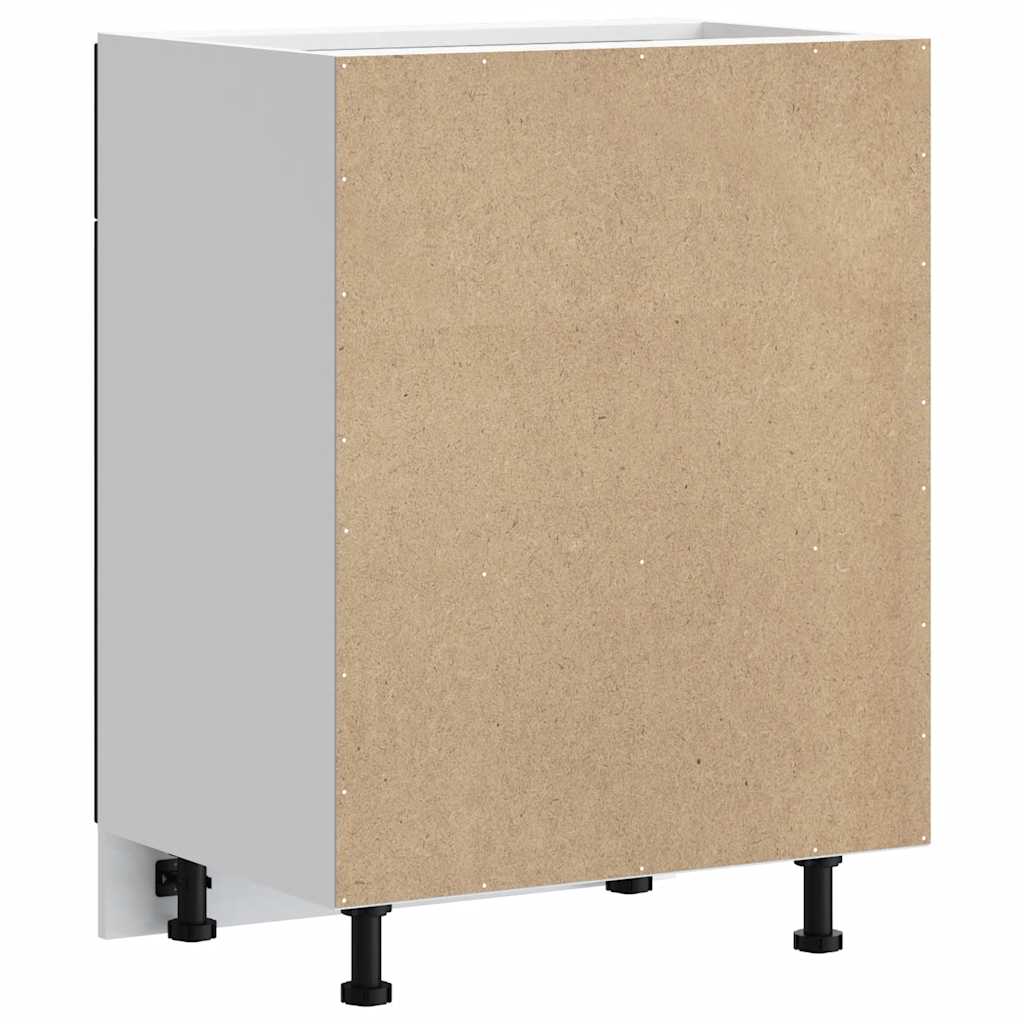 Donji kuhinjski ormarić Kalmar crni konstruirano drvo