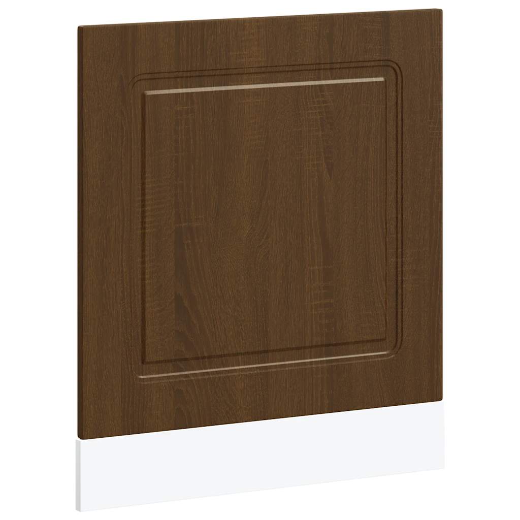 Ploča za perilicu posuđa Kalmar 60x1,5x57 cm konstruirano drvo Smeđa