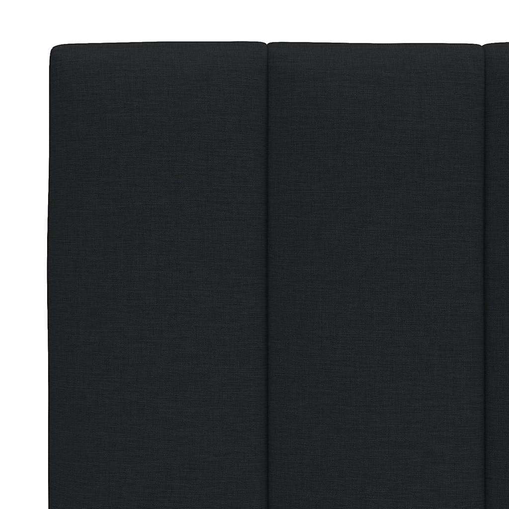 Okvir za krevet bez madraca Hanko crni 90x200cm od tkanine