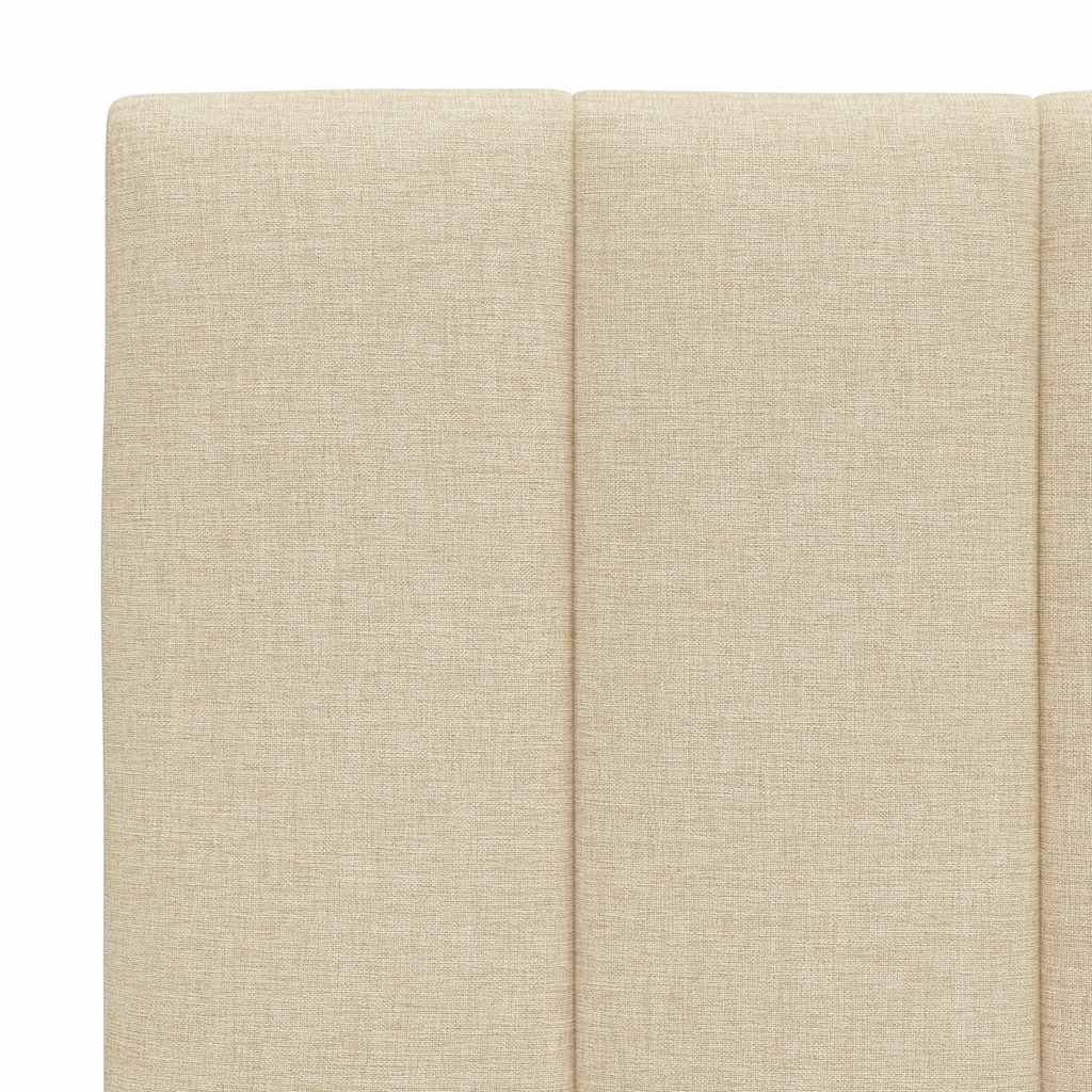 Okvir za krevet bez madraca Hanko krem 200x200 cm od tkanine