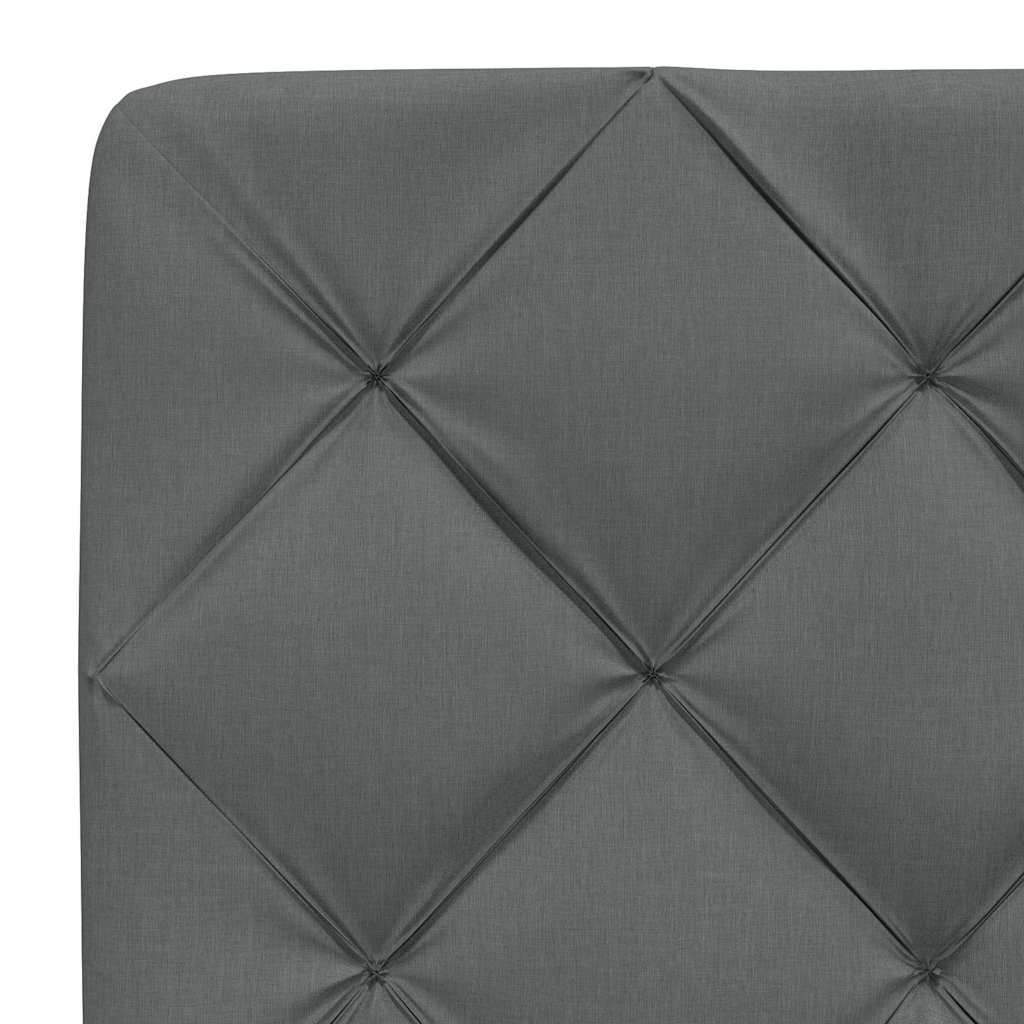 Okvir kreveta s LED-om bez madraca 90x190 cm od tkanine