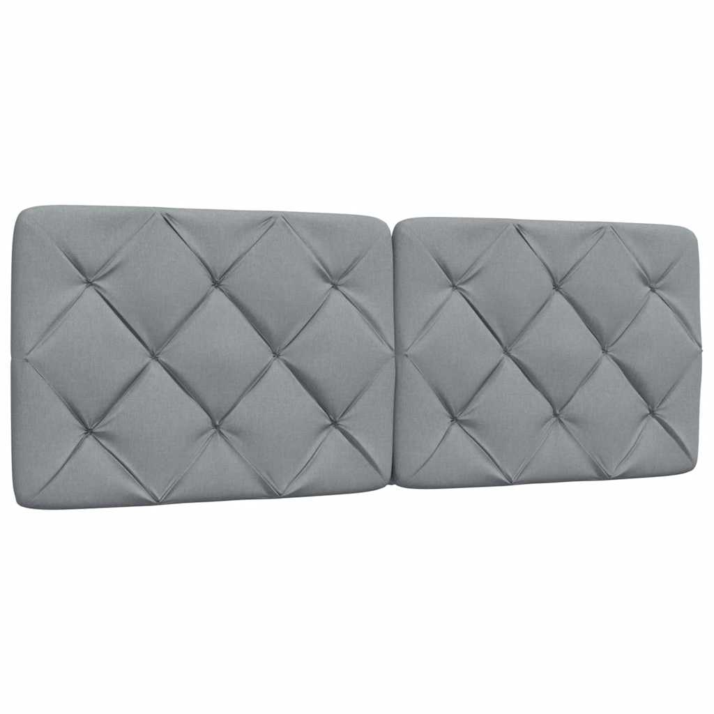 Okvir kreveta s LED-om bez madraca 140 x 190 cm od tkanine
