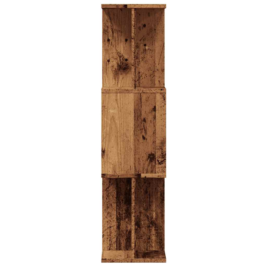 Ormar za knjige staro drvo 80x24x96 cm konstruirano drvo