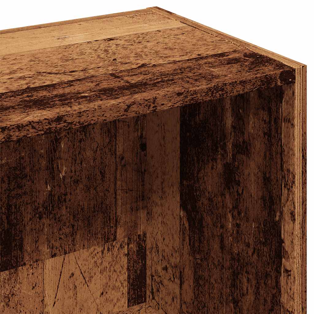 Ormar za knjige staro drvo 66x30x130 cm konstruirano drvo