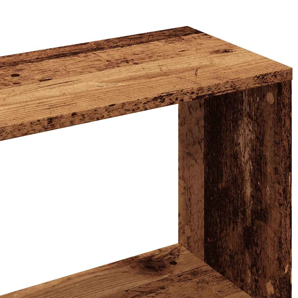 Ormar za knjige staro drvo 80x24x192 cm konstruirano drvo