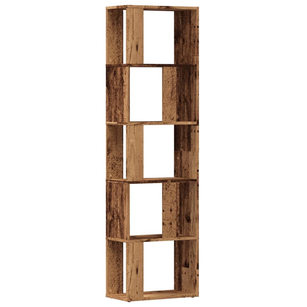 Ormar za knjige staro drvo 45x24x159 cm konstruirano drvo