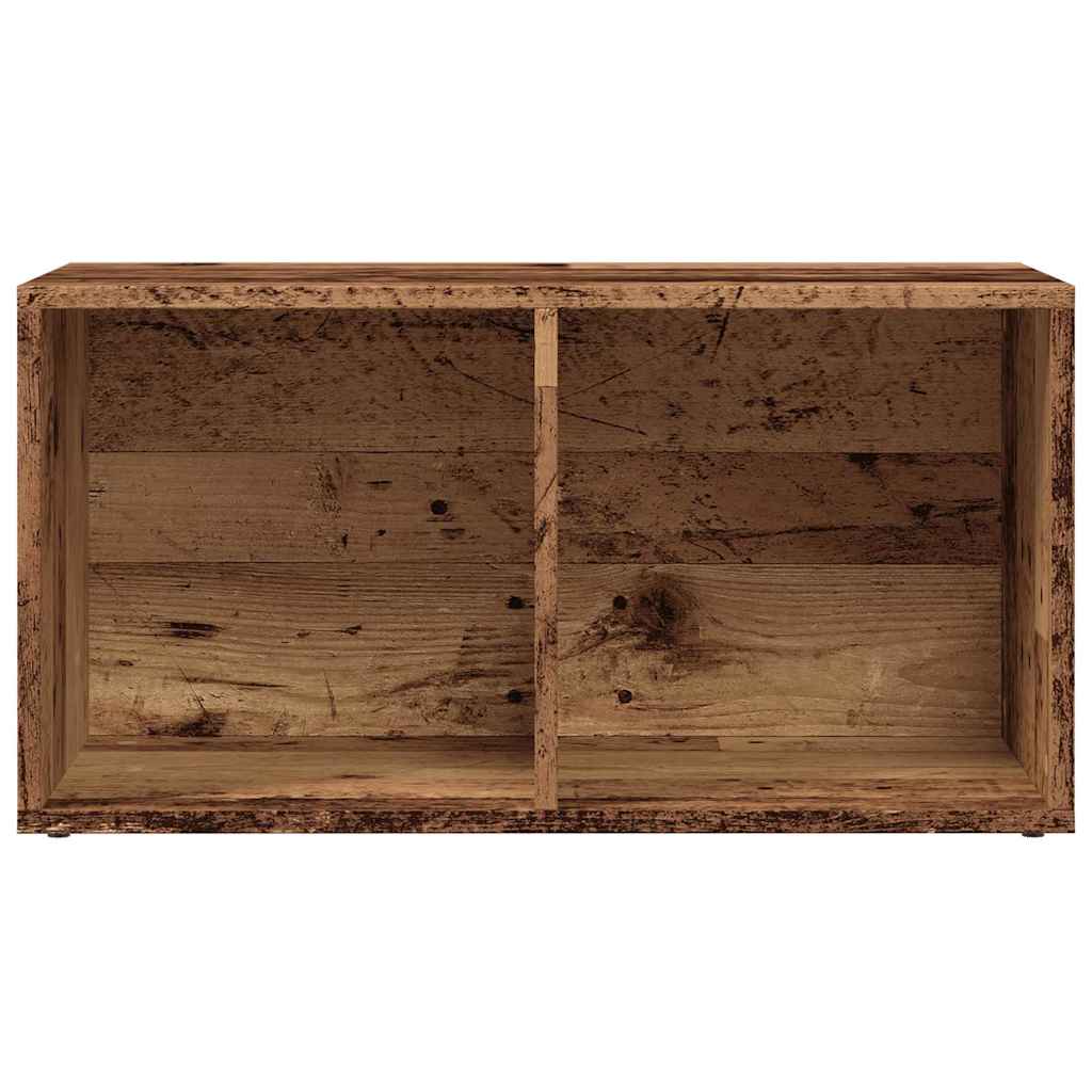 LP kutija za pohranu staro drvo 69,5x34x36 cm konstruirano drvo