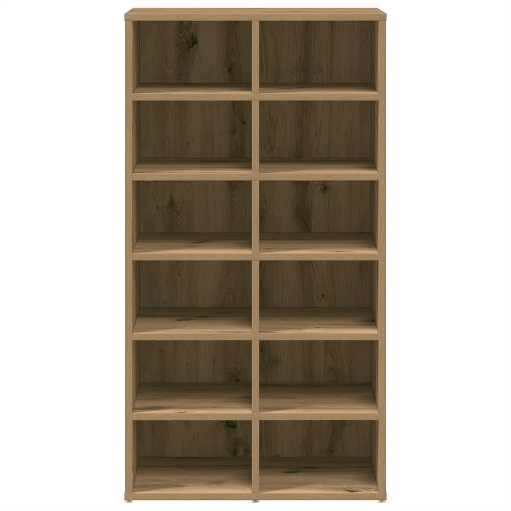 Stalak za cipele Artisan hrast 54x34x100,5 cm izrađeno drvo