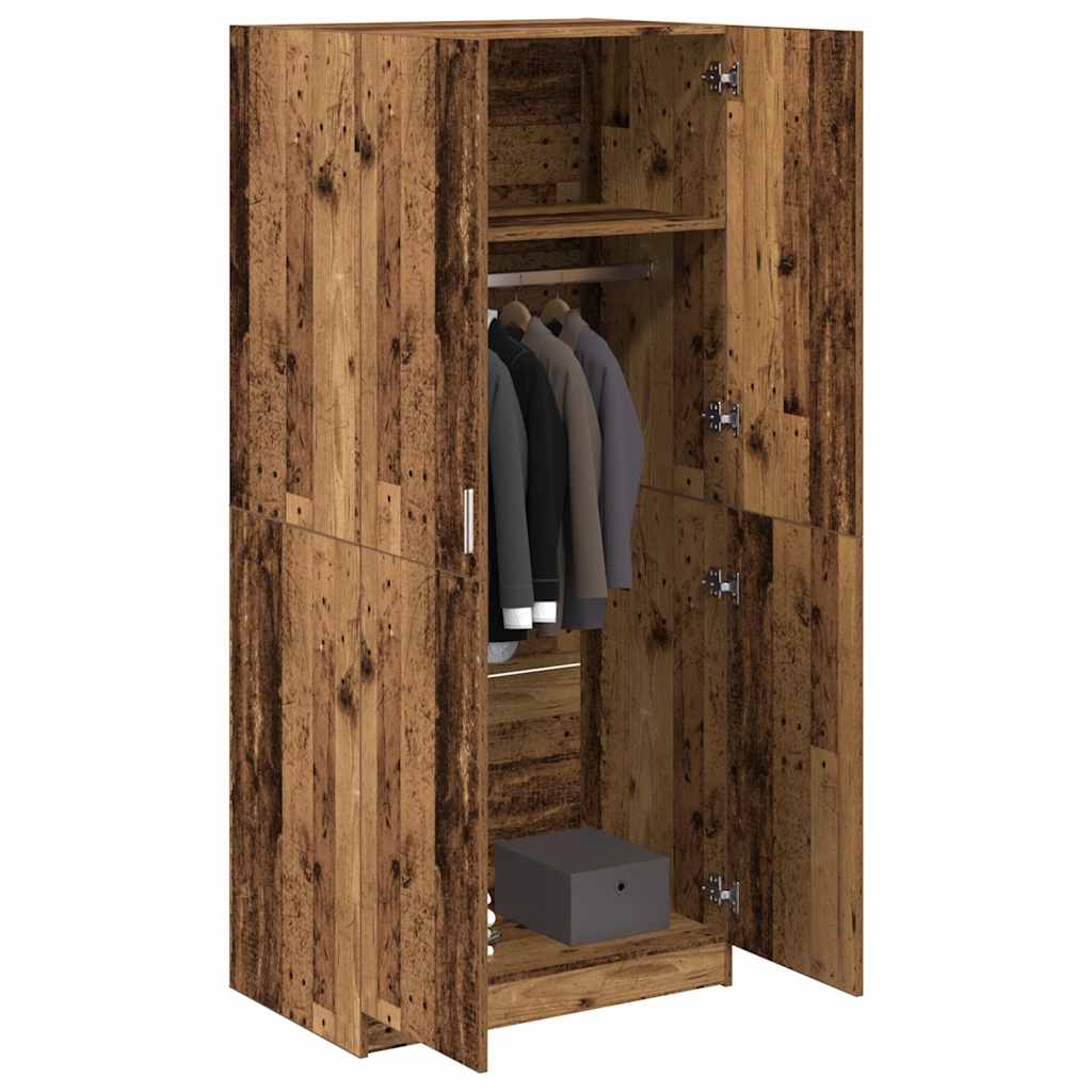 Ormar Staro drvo 80x52x180 cm Konstruirano drvo