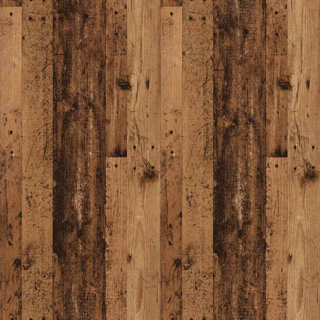 Kutni radni stol staro drvo 120x140x75 cm konstruirano drvo