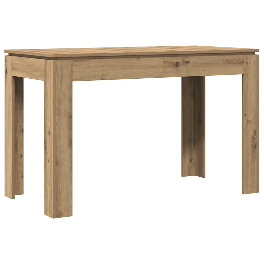 Blagovaonski stol Artisan hrast 120x60x76 cm izrađeno drvo