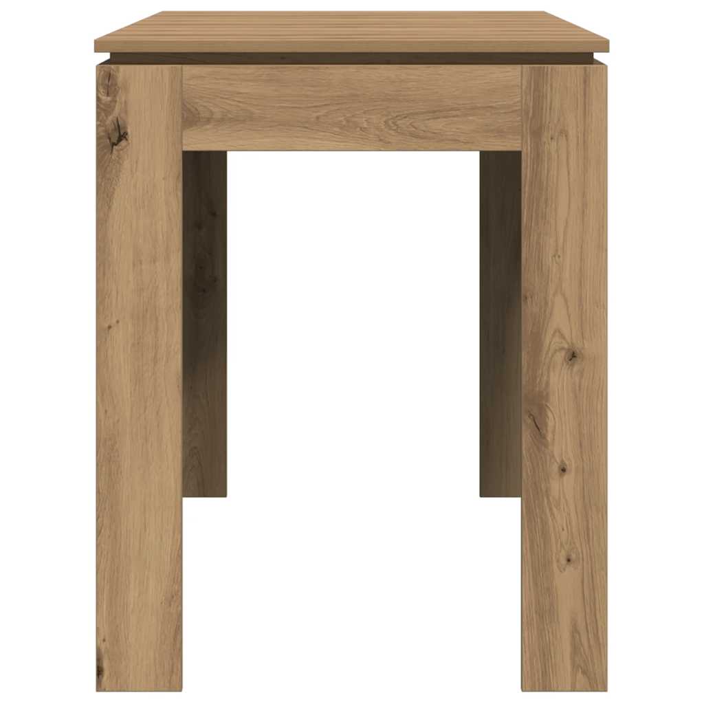 Blagovaonski stol Artisan hrast 120x60x76 cm izrađeno drvo