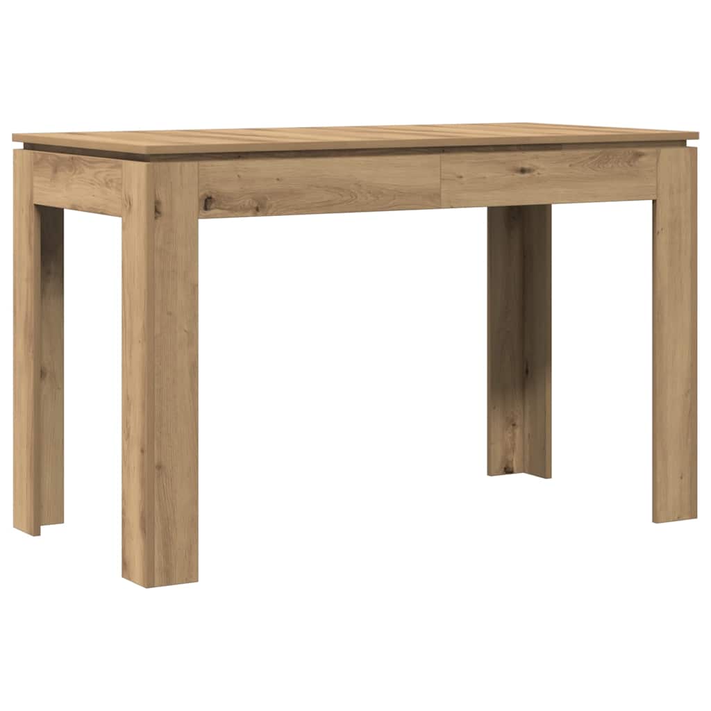 Blagovaonski stol Artisan hrast 120x60x76 cm izrađeno drvo