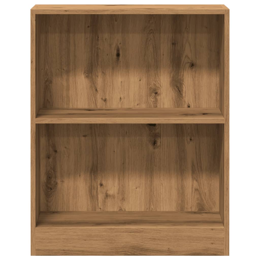 Regal za knjige boja hrasta 60 x 24 x 76 cm konstruirano drvo