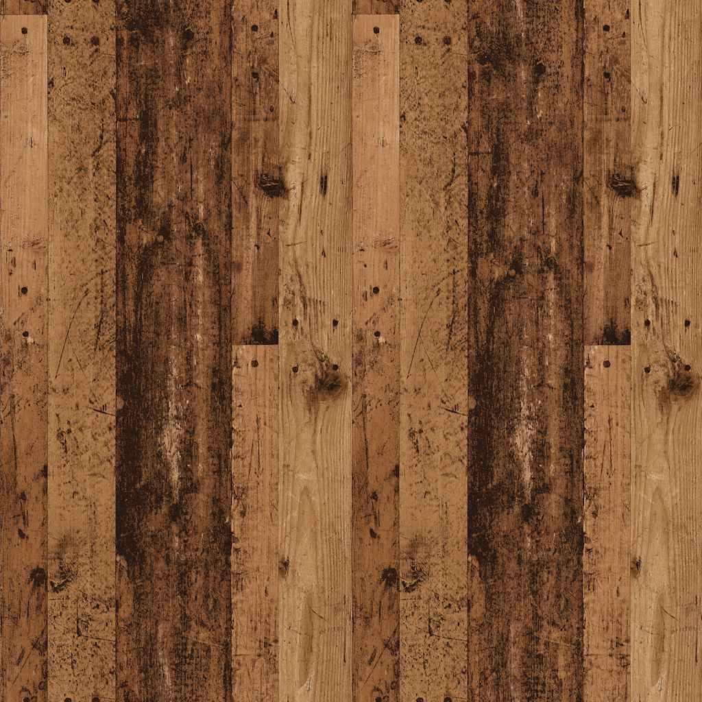 CD zidna polica staro drvo 75x18x18 cm konstruirano drvo