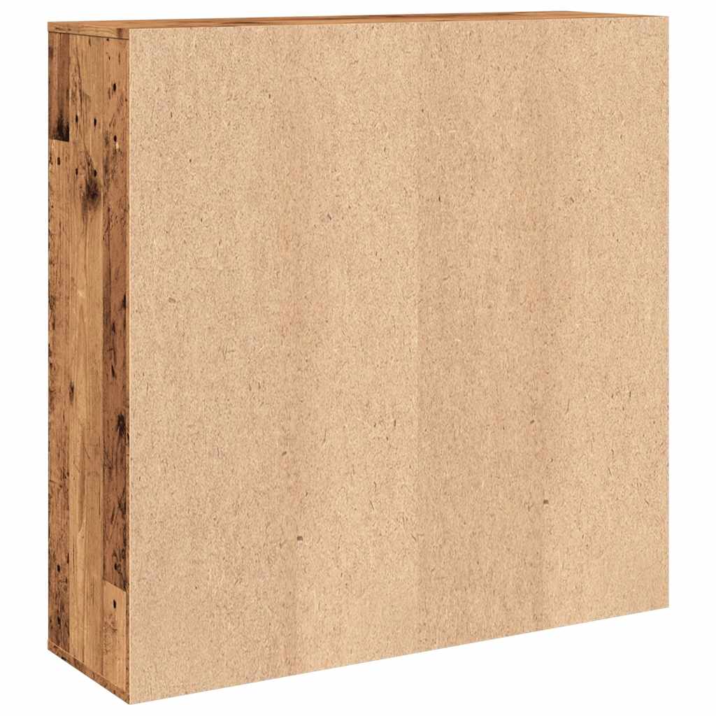 Ormar za knjige staro drvo 98x29x97,5 cm konstruirano drvo