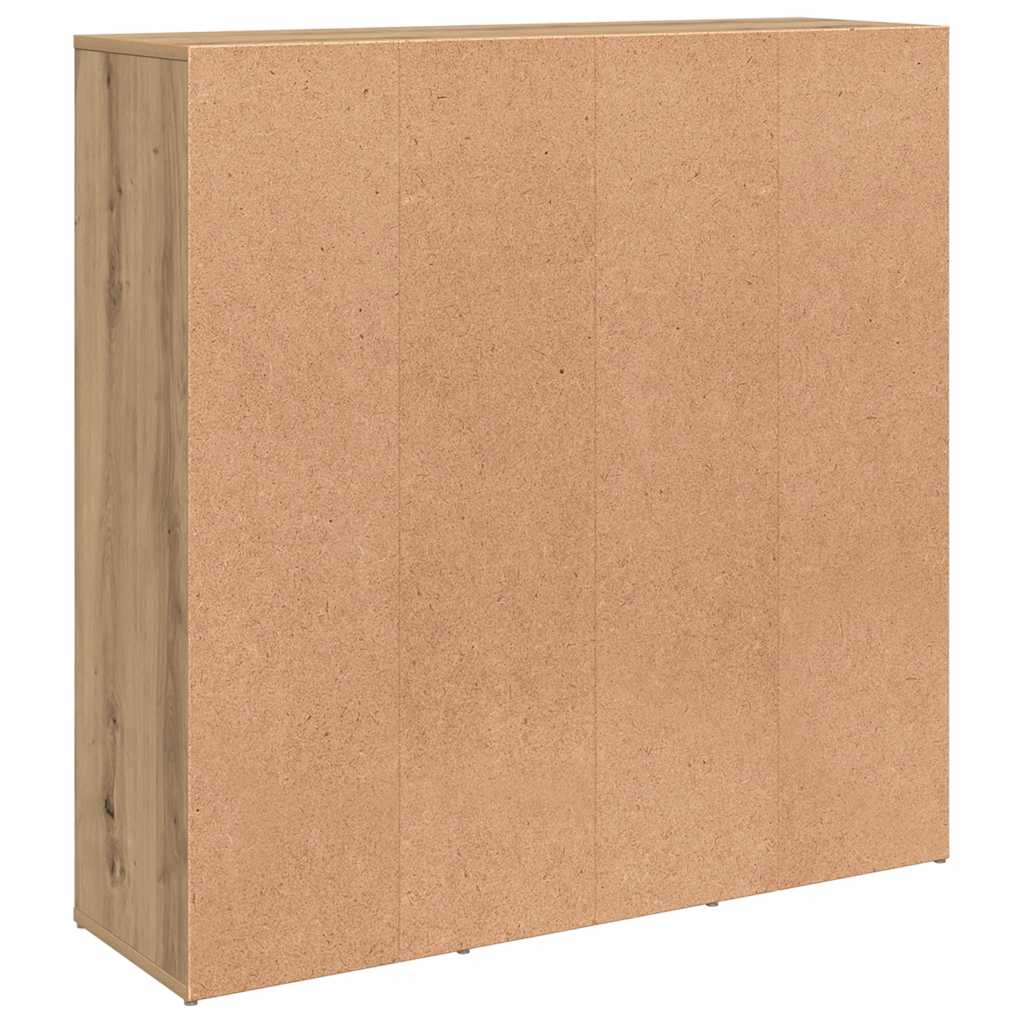 Ormarić za knjige umjetnički hrast 98x29x97,5 cm izrađeno drvo