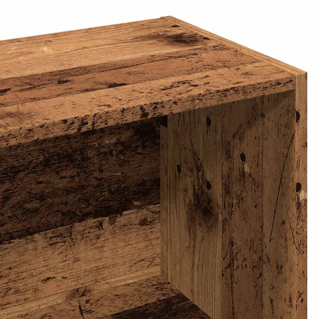 Polica za knjige Staro drvo 60,5x30x90 cm Konstruirano drvo