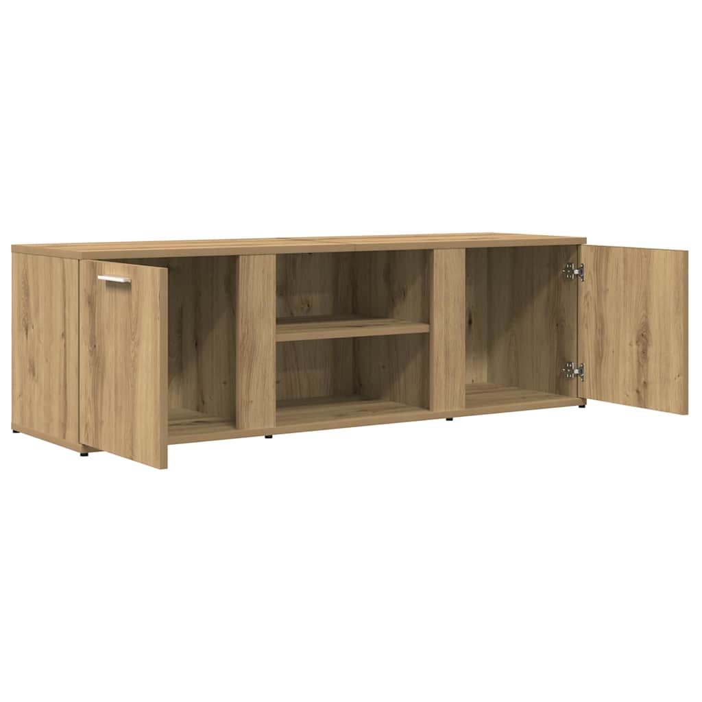 TV ormarić Artisan hrast 120x34x37 cm izrađeno drvo