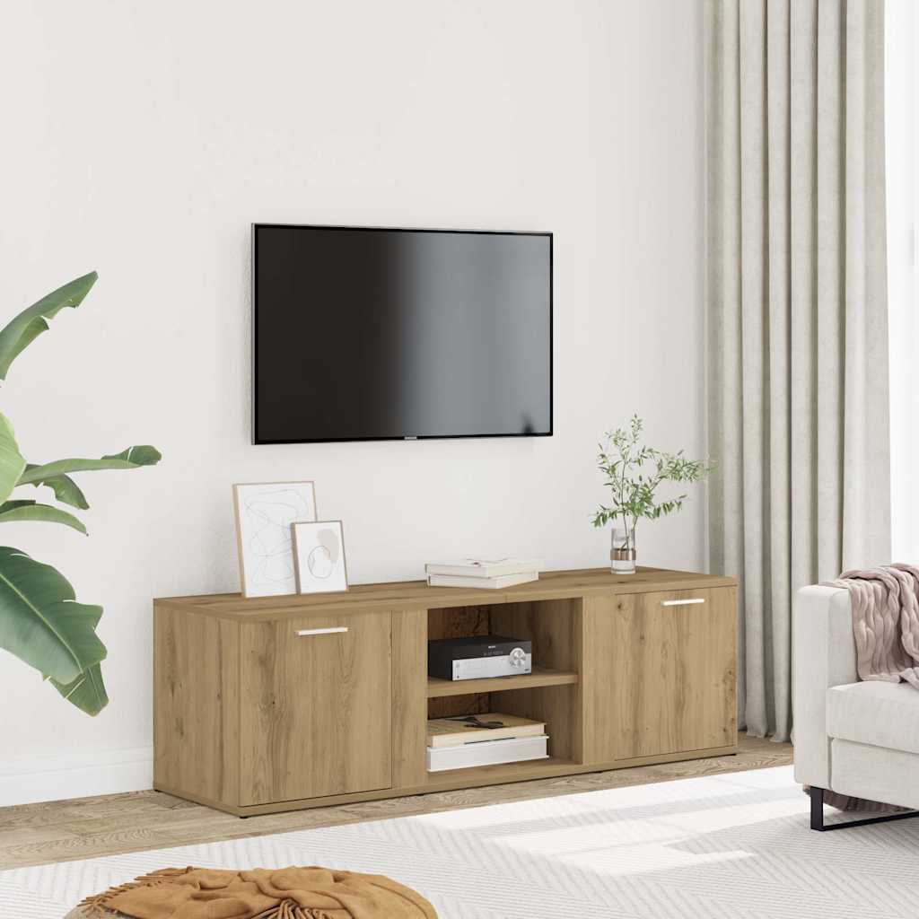 TV ormarić Artisan hrast 120x34x37 cm izrađeno drvo