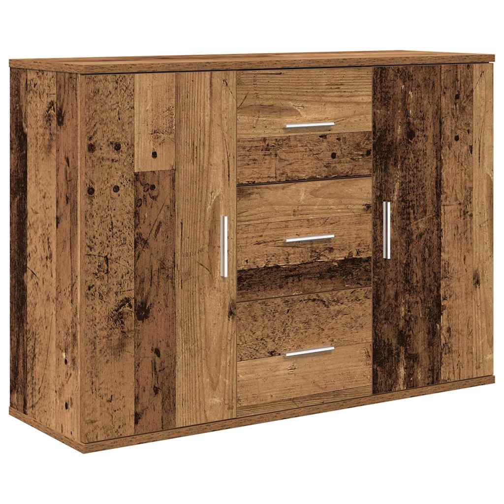 Komoda boja staro drvo 90x29,5x65 cm od konstruiranog drva