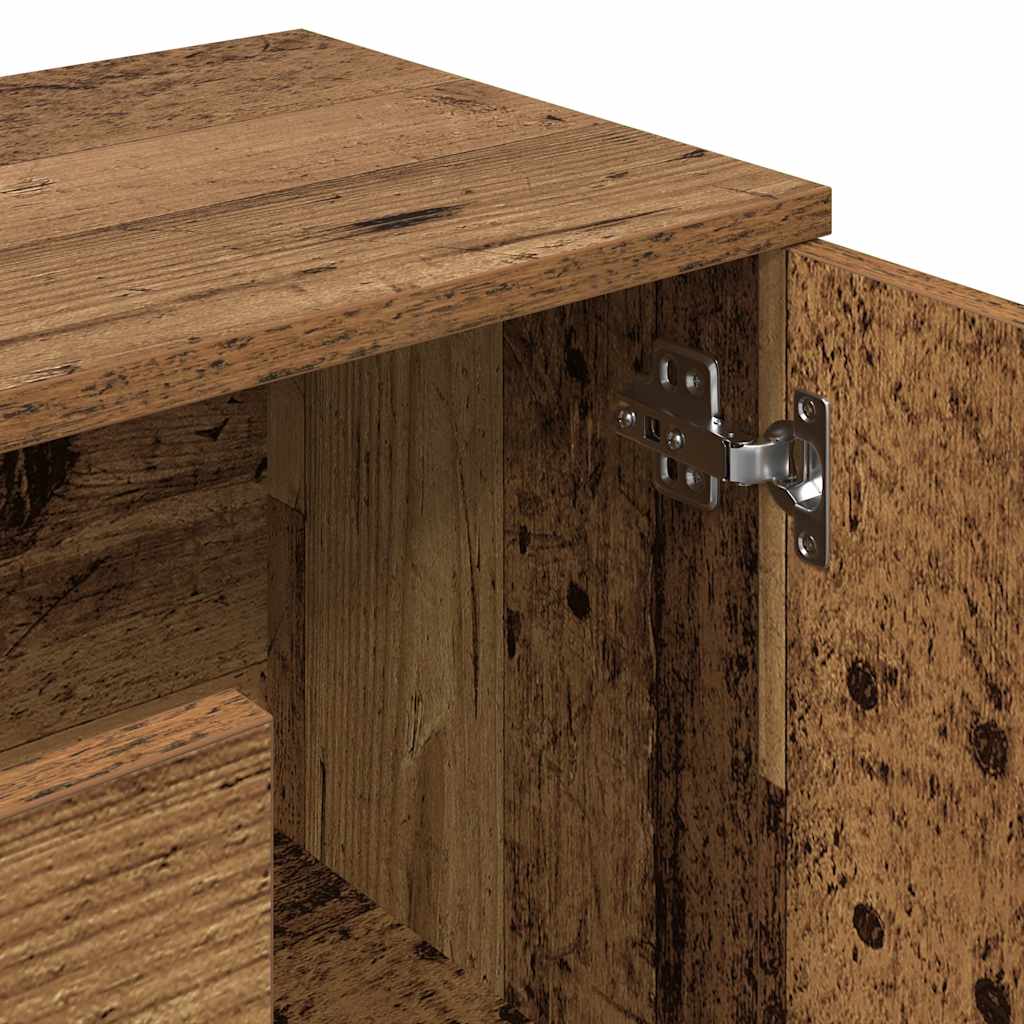 Komoda boja staro drvo 90x29,5x65 cm od konstruiranog drva